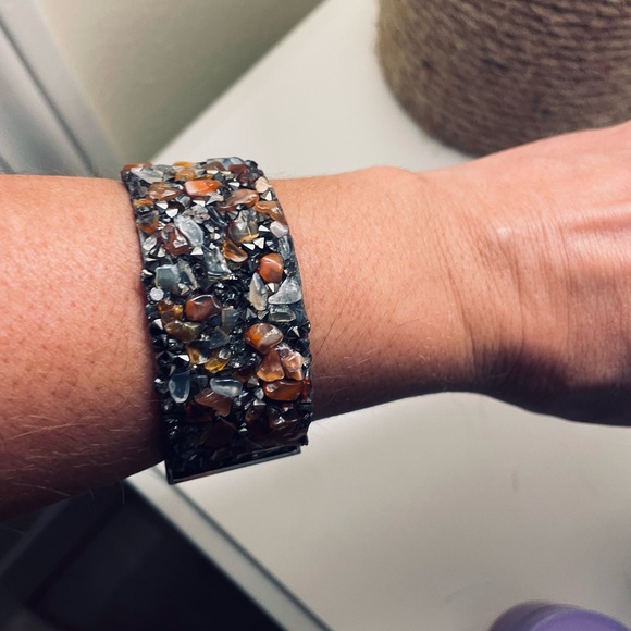 Gemstone Satin Bracelet - Picture 2 of 4